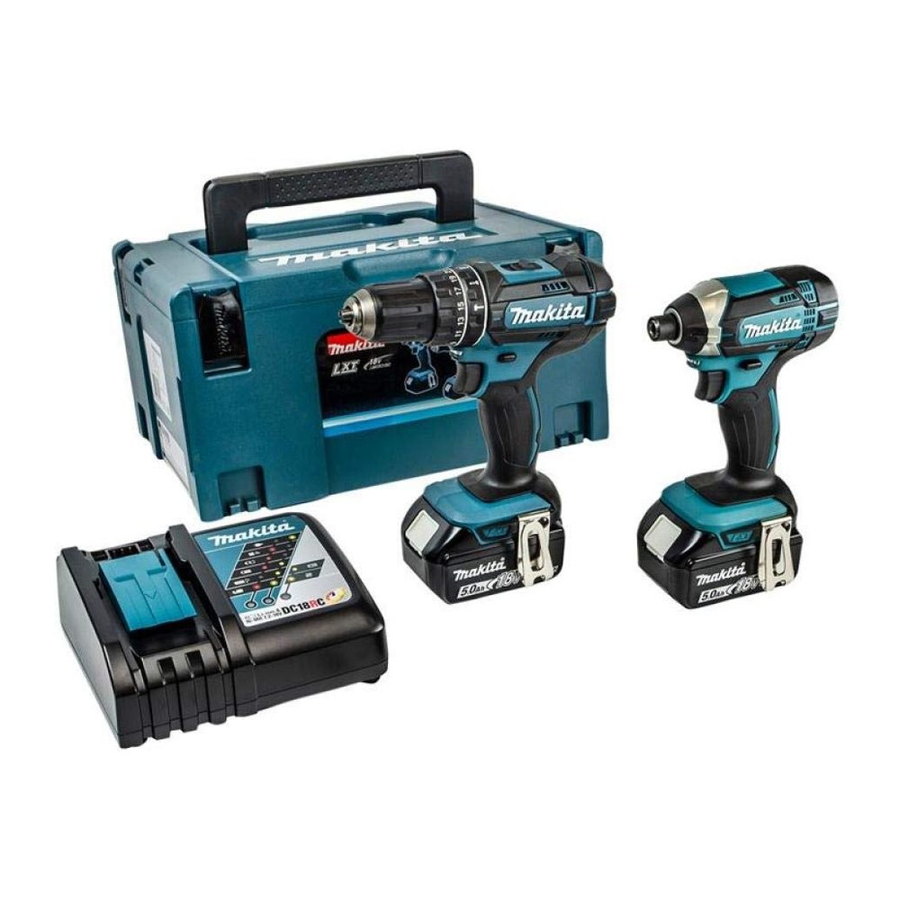 Combo Makita 18V: taladro + atornillador de impacto
