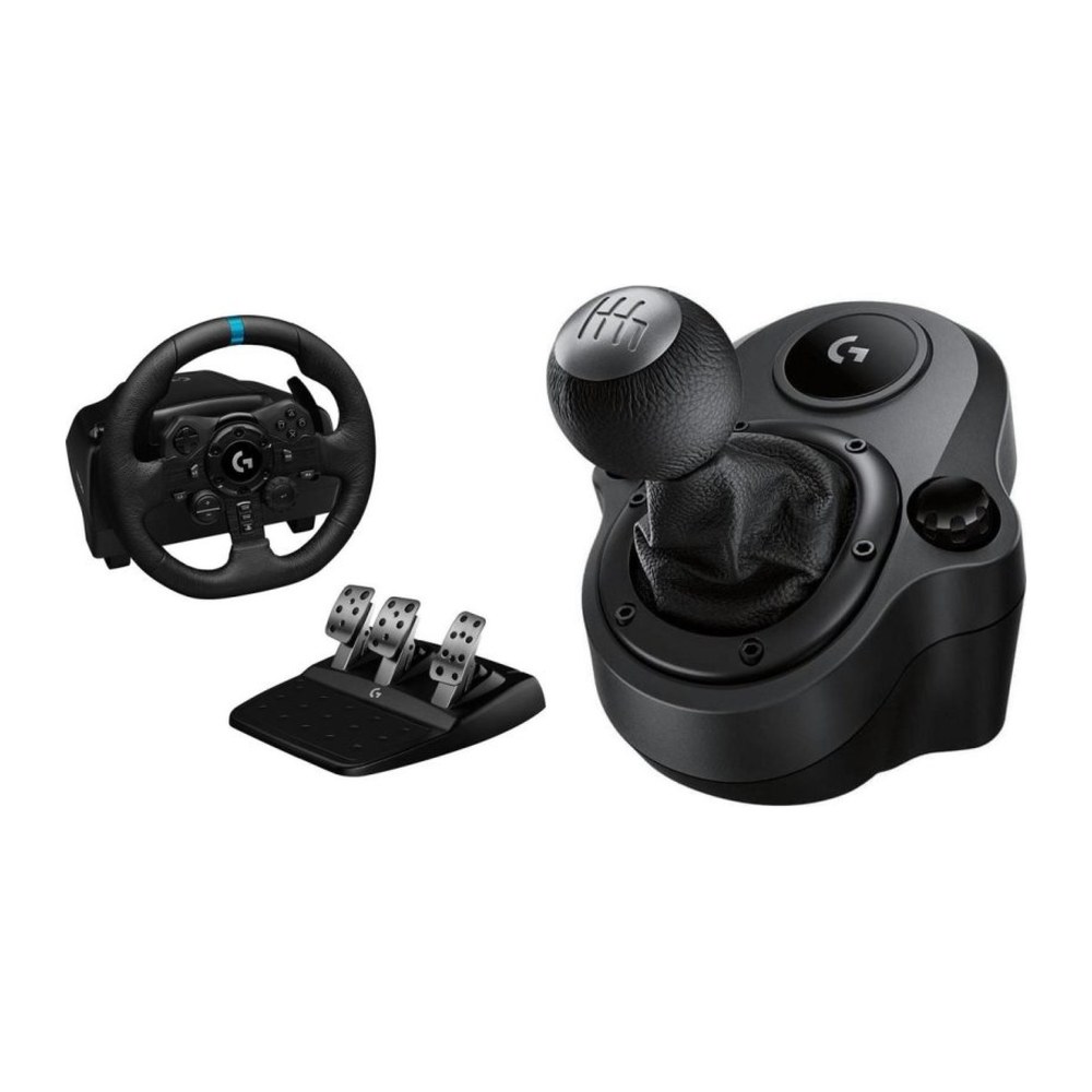 Volante Logitech G923 con palanca de cambios