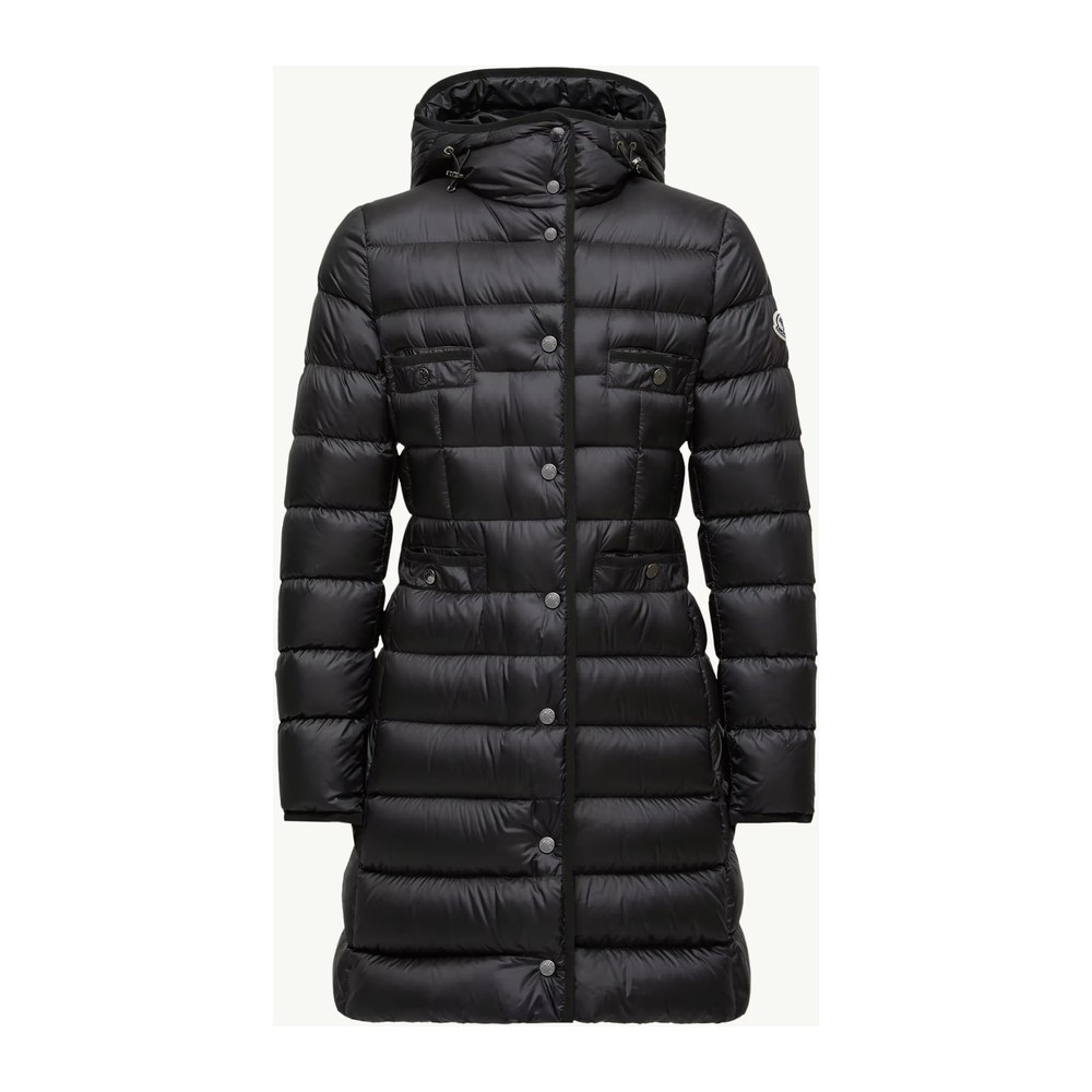 Parka Moncler de plumón (larga, con capucha)