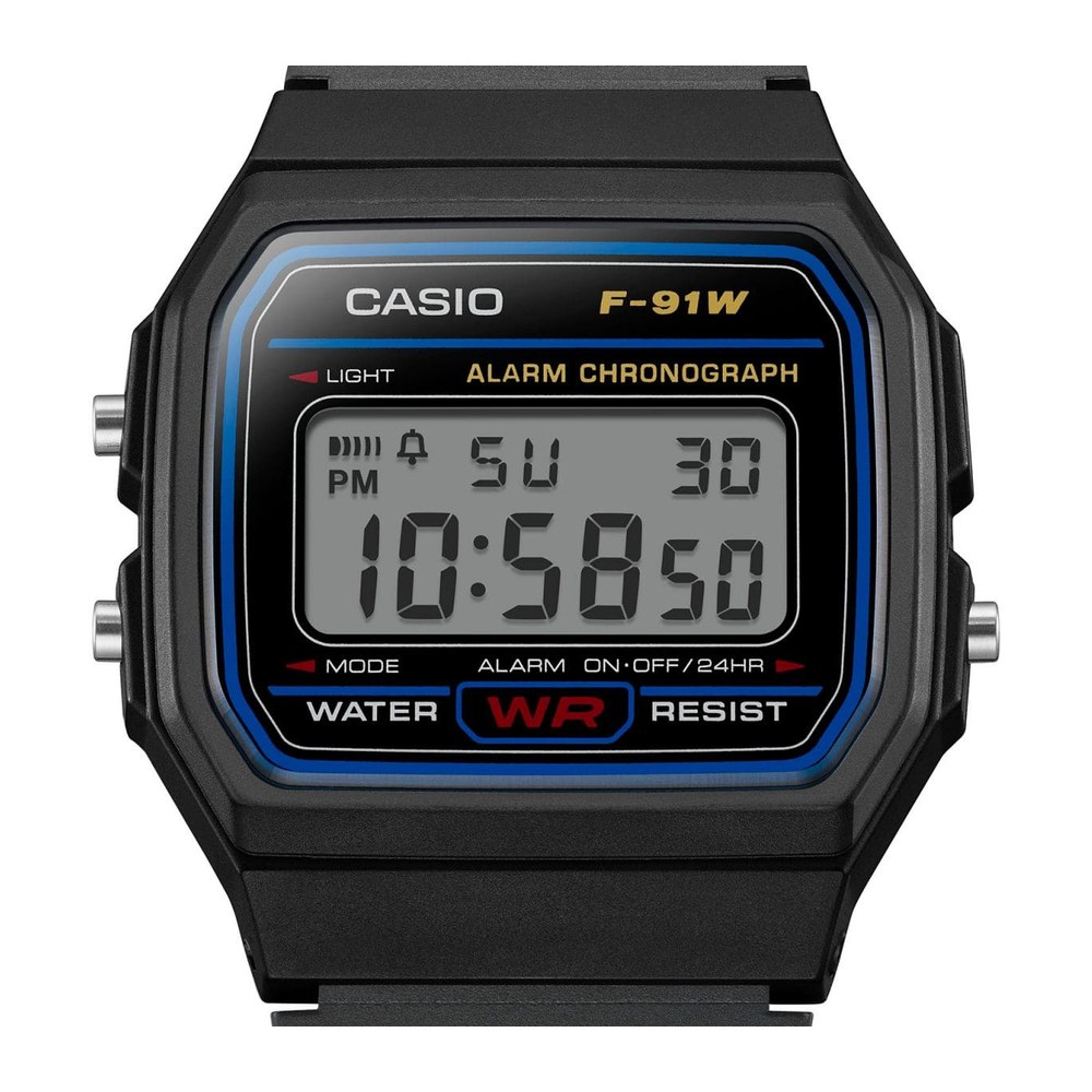 Casio F-91W — Reloj digital